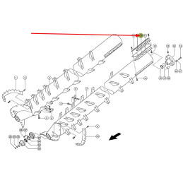 Podkładka gumowa 758307