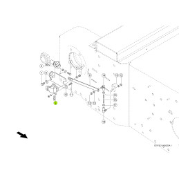 Czujnik położenia podajnika pochyłego 011780