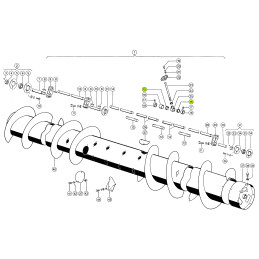 Tuleja teflonowa 30 x 34 x 14 mm 0085530