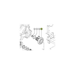 Piasta walca górnego Claas oryginał 0009844490