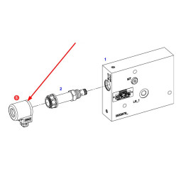 Cewka magnetyczna zaworu FENDT F339302150040  85206040
