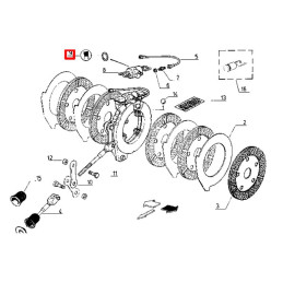 Uszczelniacz cylinderka hamulcowego 7700033351