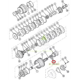 1995100C1 Uszczelniacz kosza Case