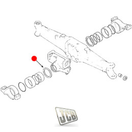 JCB Podkładka dystansowa mostu   448/26403