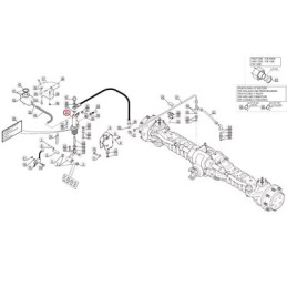 Pompka hamulcowa  do MANITOU 199624