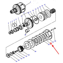 Tarcza cierna 3387347M1