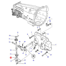 Łącznik dźwigni biegów Massey Ferguson 3383533M1