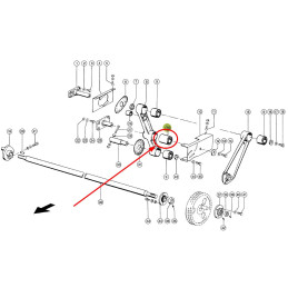 TULEJA METALOWO-GUMOWA    647431