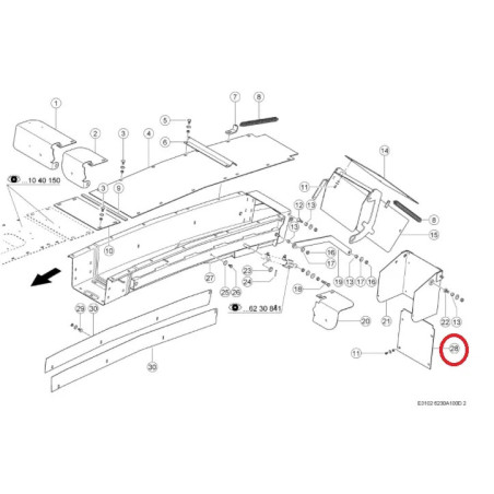 BLACHA ŚCIERALNA KOŃCÓWKI 1303190