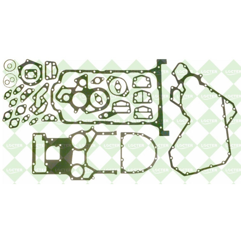 ZESTAW USZCZELEK DÓŁ SILNIKA PERKINS JCB   111592