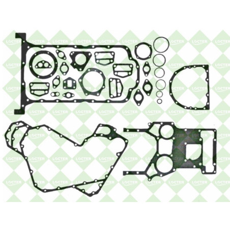 ZESTAW USZCZELEK DÓŁ SILNIKA PERKINS JCB 111549