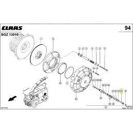 Końcówka zaworu m14x1,5 0006492830