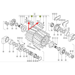 Mocowanie noża zamiennik 0009846721