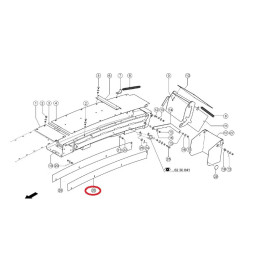 Blacha ścieralna, wkład zamiennik 0001439680