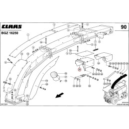 kierownica wyrzutu zamiennik 0000788020
