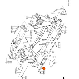 Listwa ścieralna zamiennik 0013197000