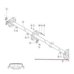 Obudowa PODBIERACZA CLAAS ORYGINAŁ 0013124633