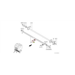 Palec sprężynowy podbieracza oryginał 0009726650