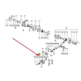 Łącznik kpl. targańca 610369.1