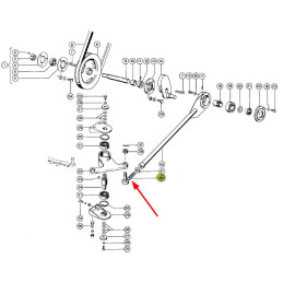 Przegub targańca hederu M16 x 1,5 670098.1