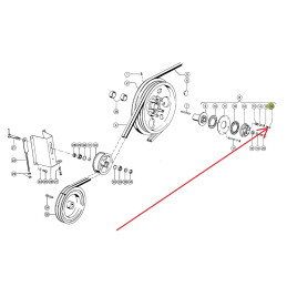 Śruba M10 x 45 claas oryginał 000238671.0