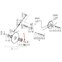 Sprężyna sprzęgła  616195