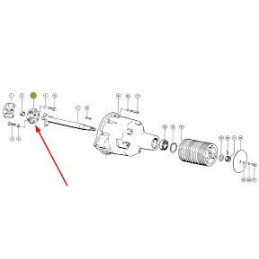 Sprzegło gumowe napedu 624545