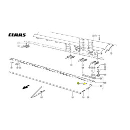 NOŻYK KOSY CLAAS ORYGINAŁ 0006112031