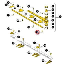 ŚRUBA M6x26 Z NAKRĘTKĄ 84429101