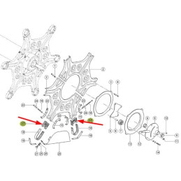 łożysko gwiazdy nagarniacza 359911.3