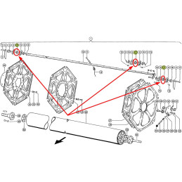 Tulejka plastikowa motowidła oryginał 000626510.0