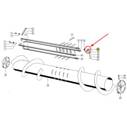 Panewka podtrzymka dzielona 610428