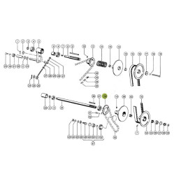 KOŁO ZĘBATE Z-24 NAPĘDU MOTOWIDEŁ 670203