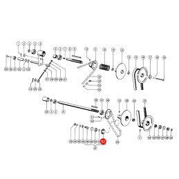 Zębatka napinająca Z-15 - 673309