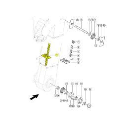 Łańcuch przenośnika ziarnowego claas 0005534630