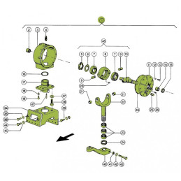 Łożysko igiełkowe SCHUMACHER 35 x 42 x 20 238624.0 NTN