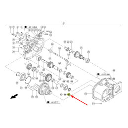 Nakrętka  M55 x 1,5 649990.0