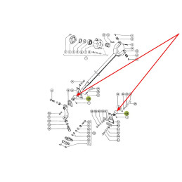 Podtrzymka wałka targańca 613308