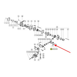 Tuleja przegubu targańca 610334