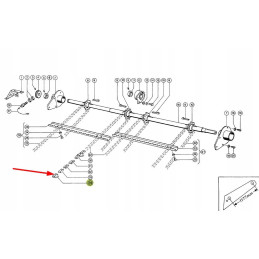 Spinka prosta łańcucha 680493