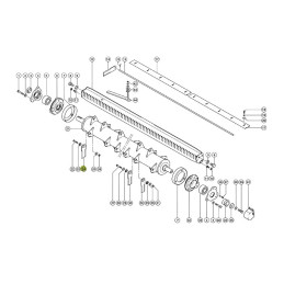 Nóż sieczkarni do kukurydzy Claas 065641.0