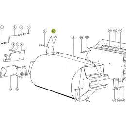 BLacha Ścieralna Wentylatora, Tunel wyrzutowy ZAMIENNIK 000763921