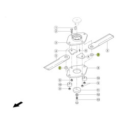 0013137770 - Tuleja noża przystawki