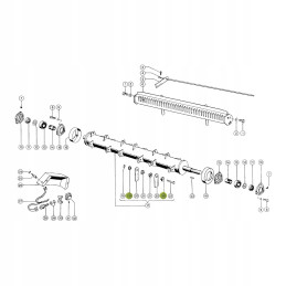 Tulejka noża sieczkarni 736871