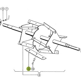ŁOPATKA ODRZUTNIKA ZAMIENNIK 000078181.0