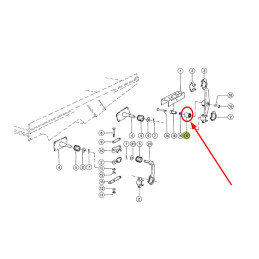 Tuleja metalowo-gumowa  647465