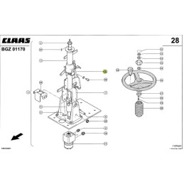 Sprężyna pneumatyczna  5464240