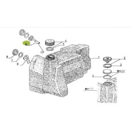 czujnik pływak poziomu paliwa  7700027792