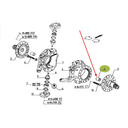 Tuleja zwrotnicy 7700655351