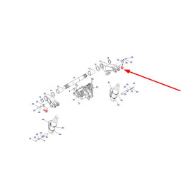 Sworzeń podnośnika fendt 931860030080